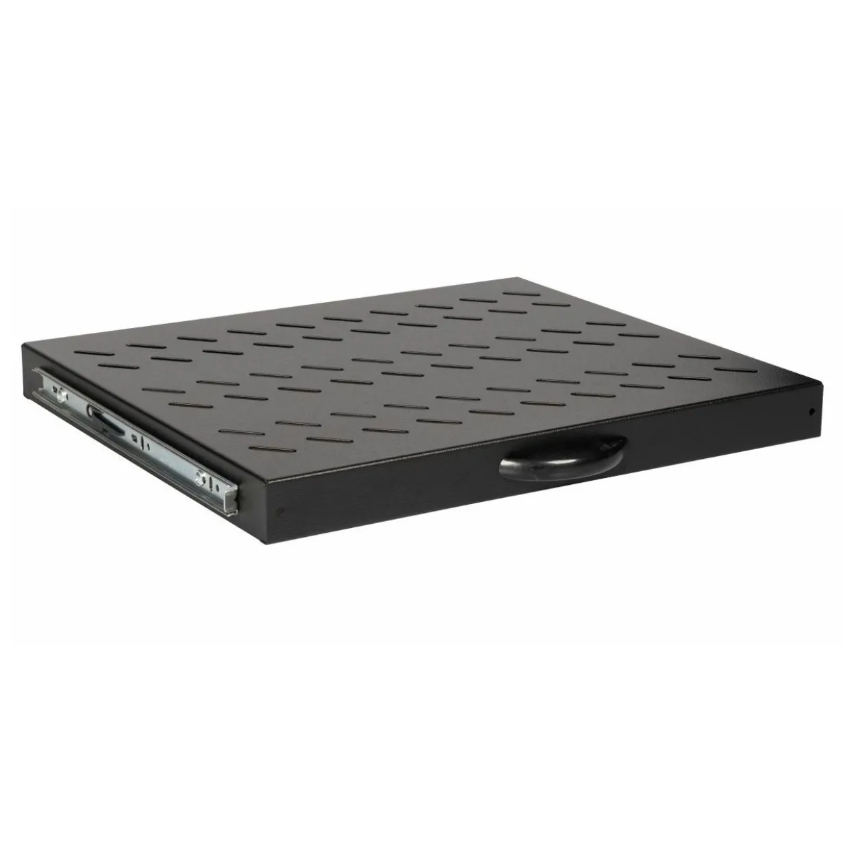 Equip Fachboden variabel 19" für Serverschränke, 1U 60cm sw