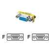 Equip Gender Changer 9pol Bu/Bu mini