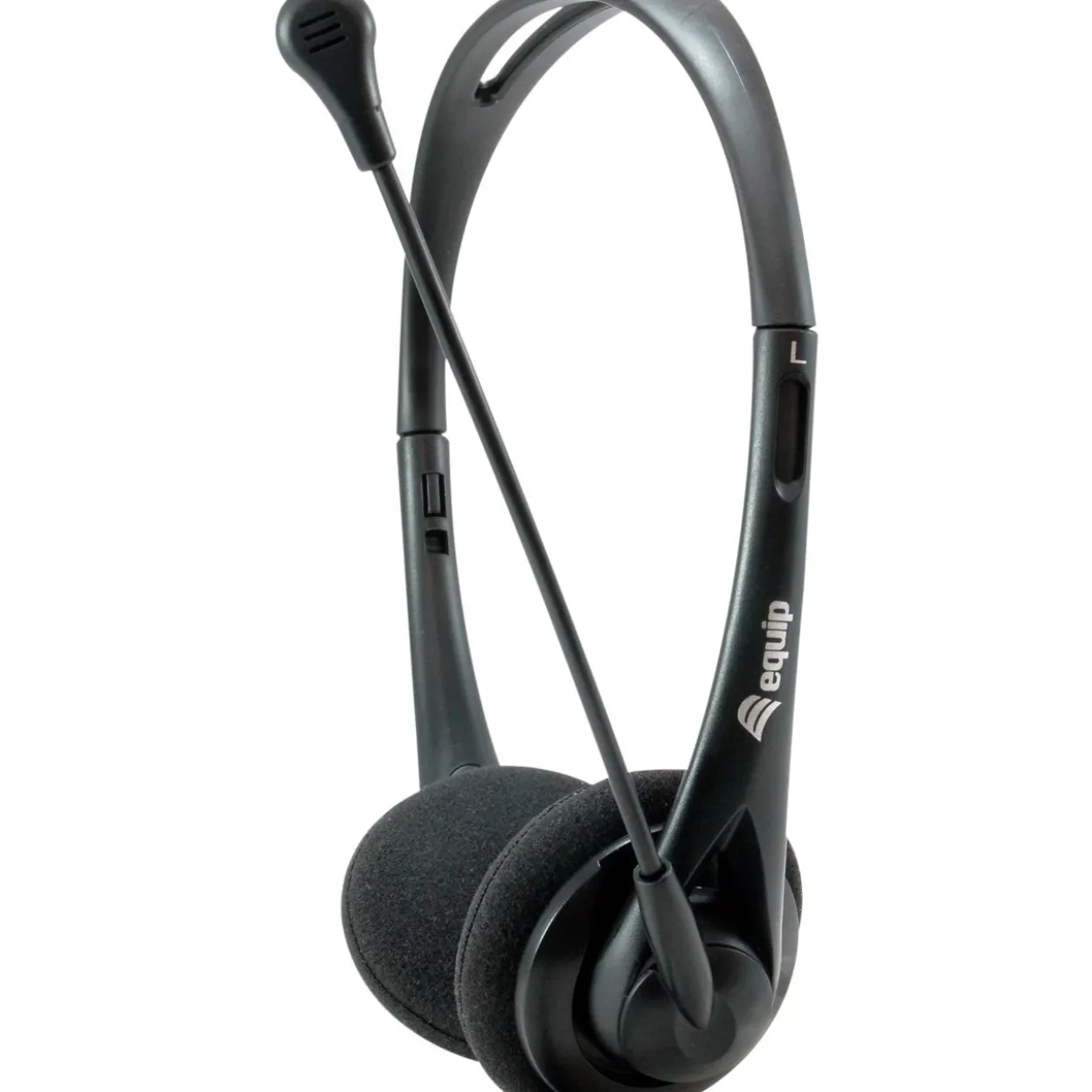 Equip Headset Klinke 245302 2m Kabel,Mikro,Fernbe. Stereo schwarz