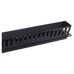 Equip 19" Kabelmanagement Panel Ausstattung 1U schwarz