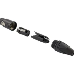 Equip Kabelverbinder 3-Polig Buchse schwarz