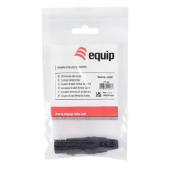 Equip Kabelverbinder 3-Polig Buchse schwarz