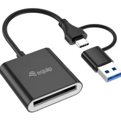 Equip Kartenleser CFexpress Type B USB-C/-A Adapt. 10Gbps
