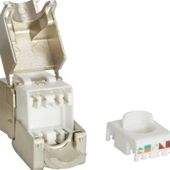 Equip Keystone Jack geschirmt Cat.6A RJ45 Anschluss 8er Set
