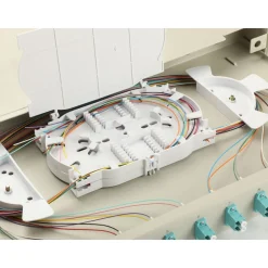 Equip LWL-Spleißkasten 12-Port LC-Duplex OM3 1U komplett gr