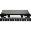 Equip LWL-Spleißkasten 12-Port LC-Duplex OM3 1U komplett sw