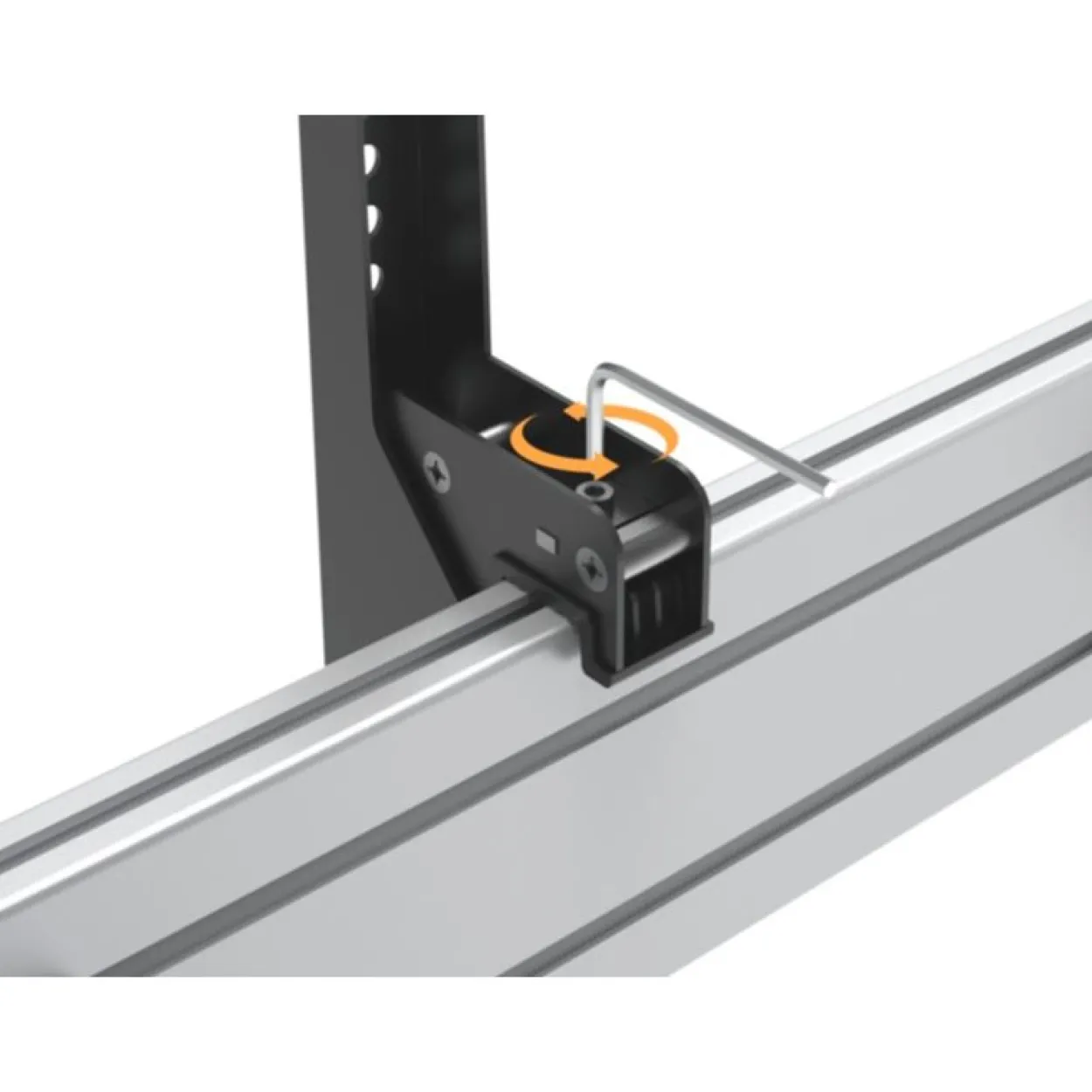 Equip Monitor Deckenhalter 2 Monitore 45"-55" silber&schwarz