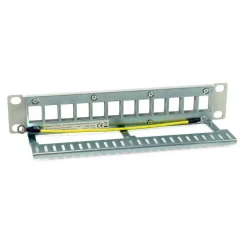 Equip Patchpanel 12x Cat6A 10" FTP 1HE Keystone Montage ws