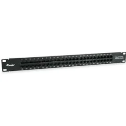 Equip Patchpanel 50x Cat3 19" 1HE ISDN hellgrau