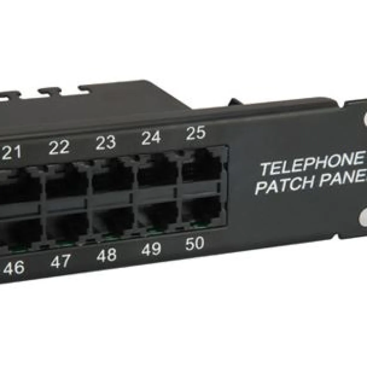 Equip Patchpanel 50x Cat3 19" 1HE ISDN hellgrau