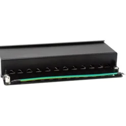 Equip Patchpanel 12x RJ45 Cat6A FTP 1HE Premium schwarz