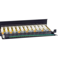 Equip Patchpanel 12x RJ45 Cat6A FTP 1HE Premium schwarz