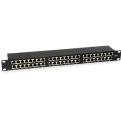 Equip Patchpanel 48x RJ45 Cat6 19" 1HE grau