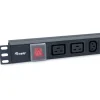Equip Steckdosenleiste 19"(1HE)8fach IEC C20 1.8m Alu. Sch