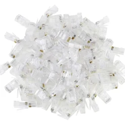 Equip Steckersatz Cat6 RJ45 UTP ungeschirmt 100Stk transpare