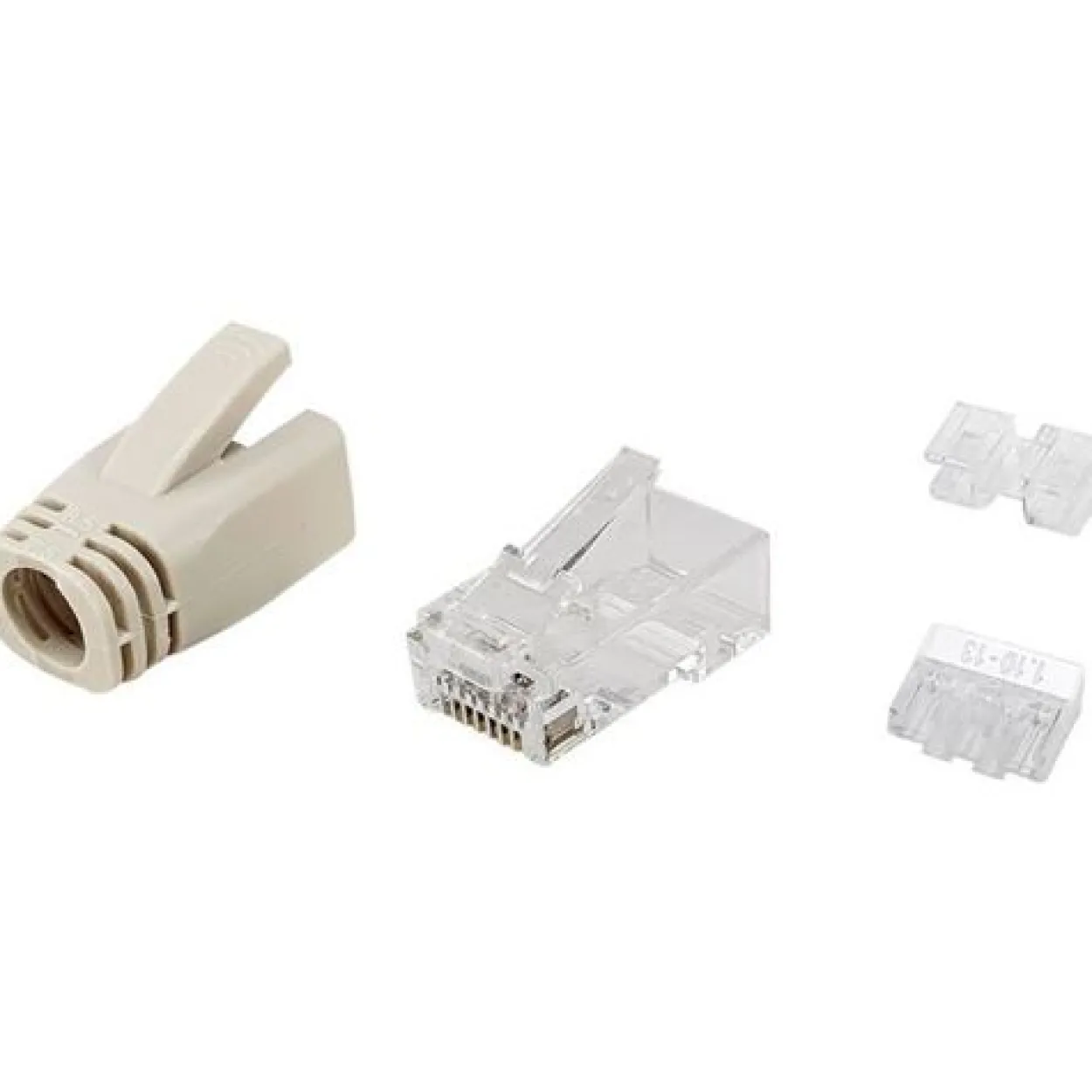 Equip Steckverbinder Cat6A RJ45 100er Set UTP ungeschirmt