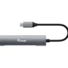 Equip USB-Hub 4-Port 3.2/C->4x3.0 ohne Netzteil grau