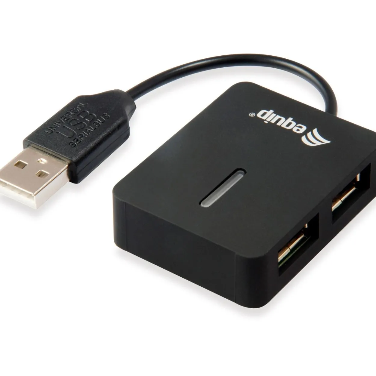 Equip USB-Hub 4Port Reise-USB Hub, schwarz