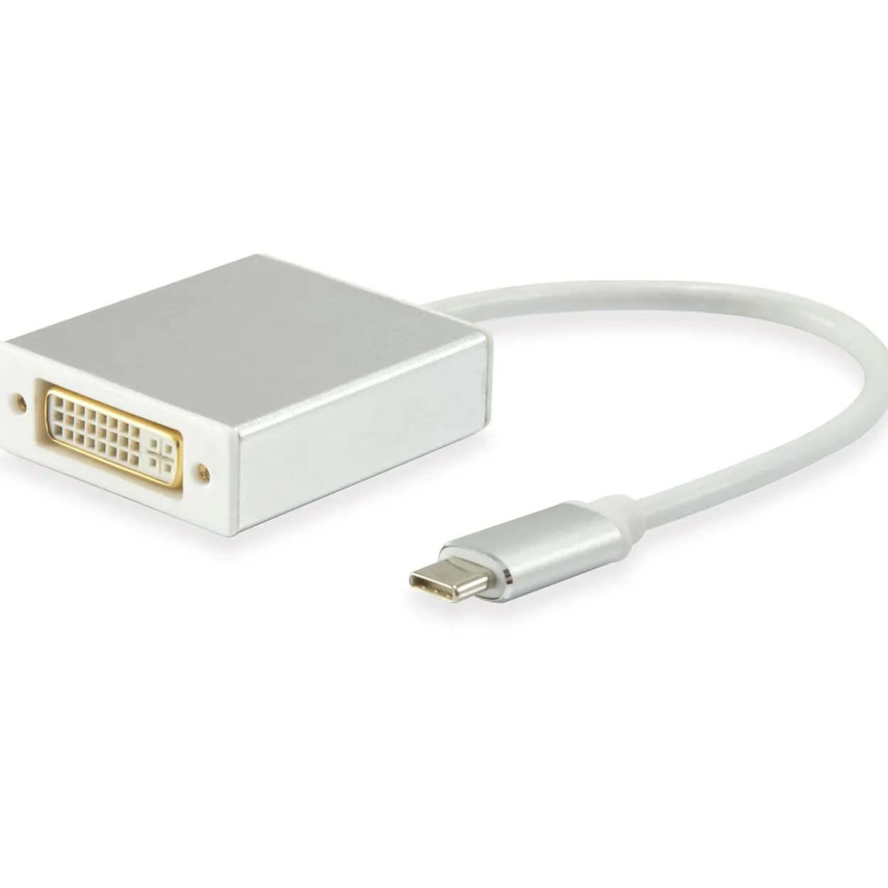 Equip USB Typ C Stecker auf DVI-I Dual Link Buchse Adapter
