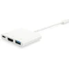 Equip 133461 USB Typ C zu HDMI Buchse USB A Buchse PD Adapter