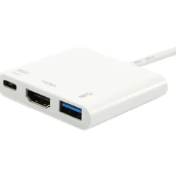 Equip 133461 USB Typ C zu HDMI Buchse USB A Buchse PD Adapter