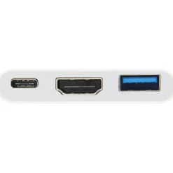 Equip 133461 USB Typ C zu HDMI Buchse USB A Buchse PD Adapter