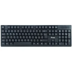 Equip Wireless Tastatur + Maus, Layout italienisch schwarz