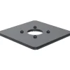 ERGONOMIC SOLUTIONS 150X150MM BASEPLATE 5MM - BLACK