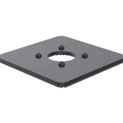 ERGONOMIC SOLUTIONS 150X150MM BASEPLATE 5MM - BLACK