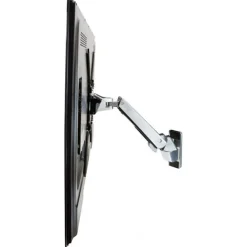 Ergotron 45-296-026 Interaktiver Arm HD Wandhalterung schwarz/silber