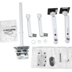 Ergotron LX-Dual-Stacking-Arm 40", 9,1kg weiss