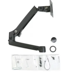 Ergotron LX Dual Stacking Arm Extension and Collar Kit Matte Black
