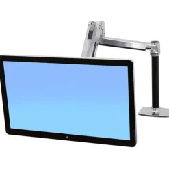 Ergotron 45-384-026 LX HD Sitz Steh Tischhalterung schwarz/silber
