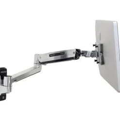 Ergotron 45-383-026 LX HD Sitz Steh Wandhalterung schwarz/silber