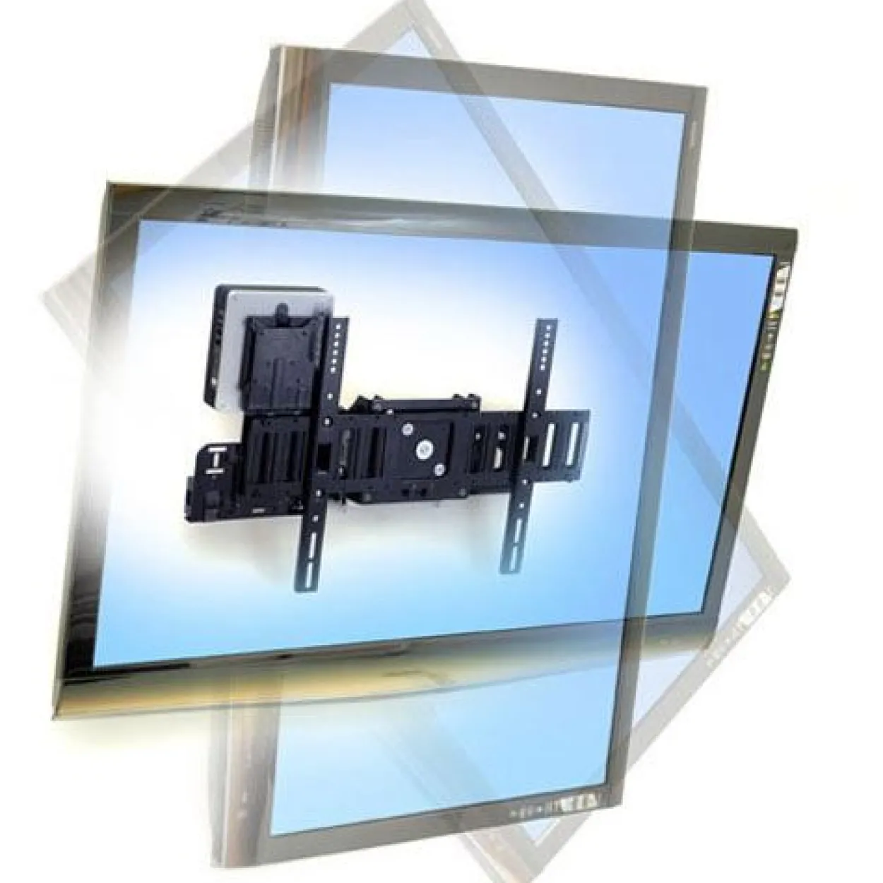 Ergotron 60-600-009 SIM90 Signage Integration Mount Wandhalterung schwarz