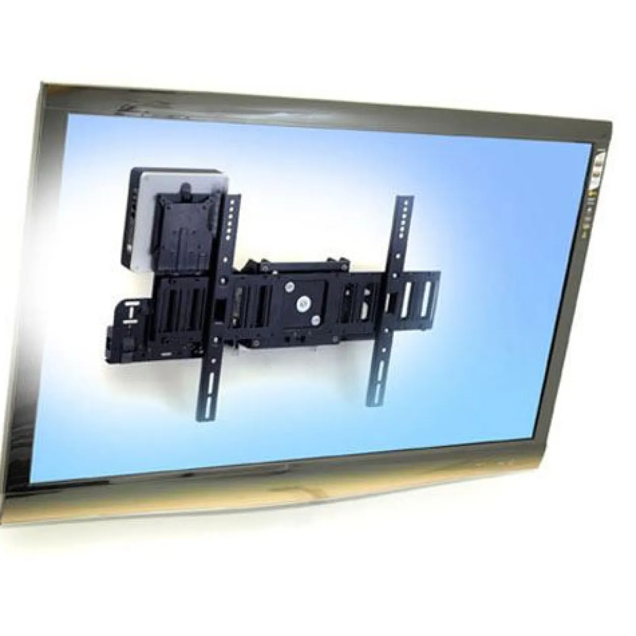 Ergotron 60-600-009 SIM90 Signage Integration Mount Wandhalterung schwarz