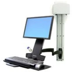 Ergotron 45-230-200 Wandhalterung für Monitor/Tastatur/Maus Combo (45-230-200)