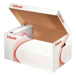 Esselte Archivcontainer weiß 56,0 x 38,0 x 26,5 cm, 10 St.