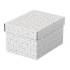 Esselte Home Aufbewahrungsboxen 6,5 l weiß 20,0 x 25,5 x 15,0 cm, 3 St.