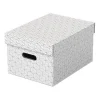 Esselte Home Aufbewahrungsboxen 17,5 l weiß 26,5 x 36,5 x 20,5 cm, 3 St.