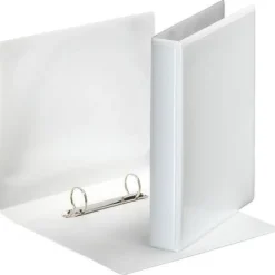 Esselte Präsentationsringbücher 2-Ringe weiß 4,6 cm DIN A5 hoch, 12 St.