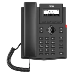 Fanvil IP Telefon X301W schwarz