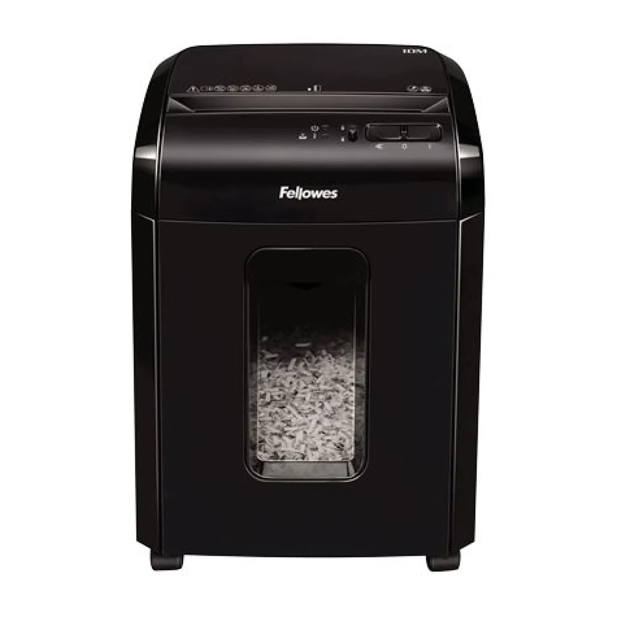 Fellowes GmbH Aktenvernichter Powershred 10M, Partikel, schwarz