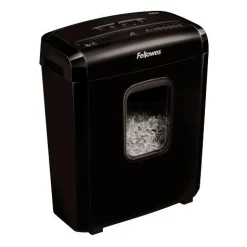 Fellowes GmbH Aktenvernichter Powershred 6M, Partikel, schwarz
