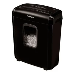 Fellowes GmbH Aktenvernichter Powershred 6M, Partikel, schwarz
