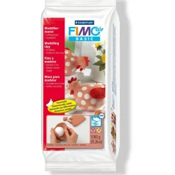FIMO air BASIC Modelliermasse, lufthärtend, weiß, 1.000 g