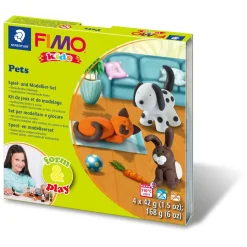 FIMO kids Modellier-Set Form & Play "Pet", Level 1