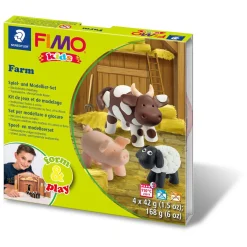 FIMO kids Modellier-Set Form & Play "Farm", Level 1