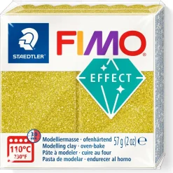 Fimo Mod.masse Effect 57g gold glitter retail