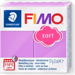 FIMO SOFT Modelliermasse, ofenhärtend, lavendel, 57 g